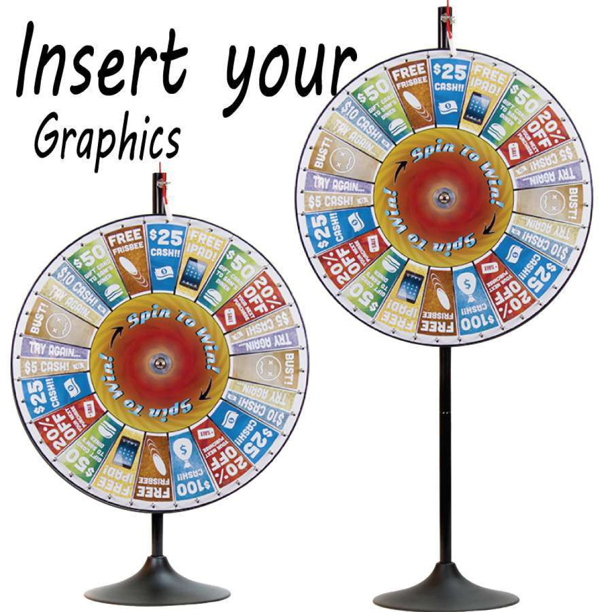 prize wheels raffle drums popcorn machines plinko raffle ticket wheel