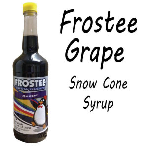 Snow Cone Syrup - GRAPE 1 QT Bottle