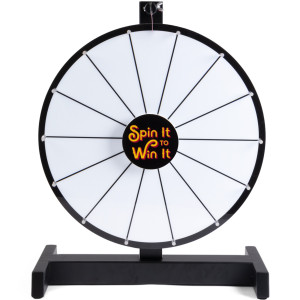 15 Inch Dry Erase White Prize Wheel Mid Grade Level 