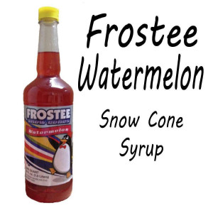 Snow Cone Syrup - WaterMelon 1 QT Bottle