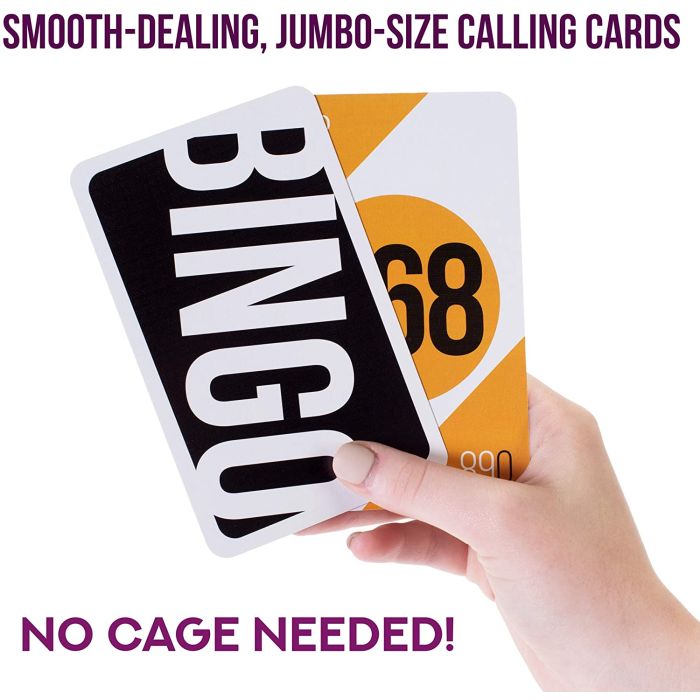 Bingo Royale Bundle: 1,000 Chips, 100 Cards, and a Jumbo Deck of Calling Cards by Royal Bingo Supplies