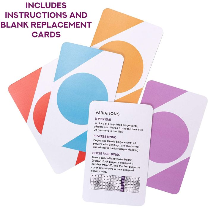 Bingo Royale Bundle: 1,000 Chips, 100 Cards, and a Jumbo Deck of Calling Cards by Royal Bingo Supplies