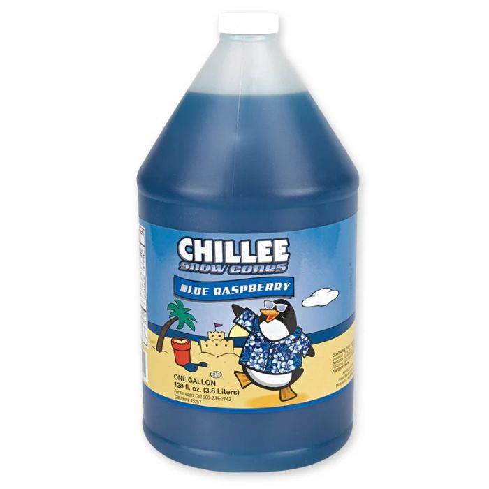 Snow Cone Syrup - Blue Raspberry 1 gallon size 