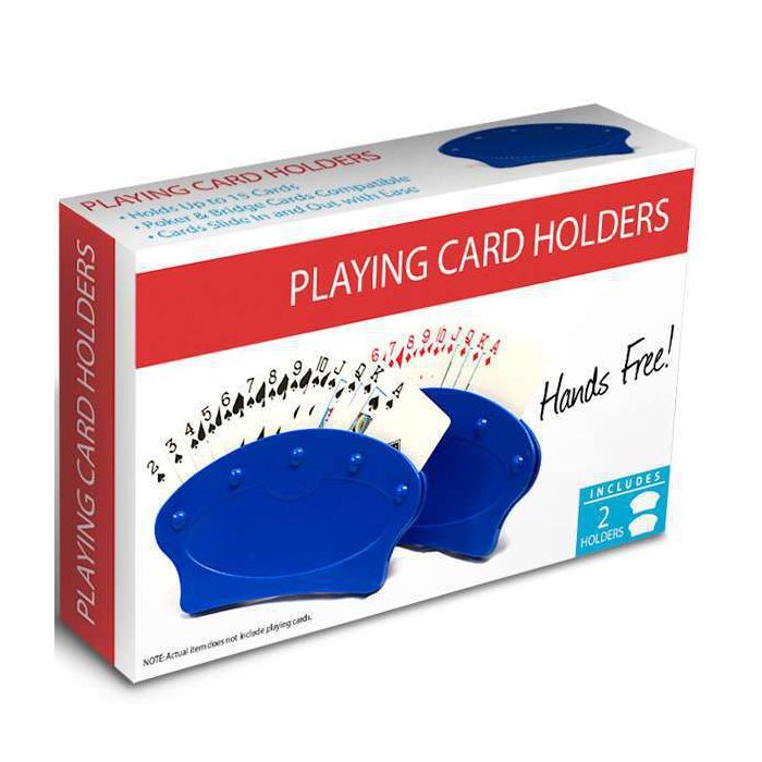 Set of 2 Hands Free Playing Card Holders
