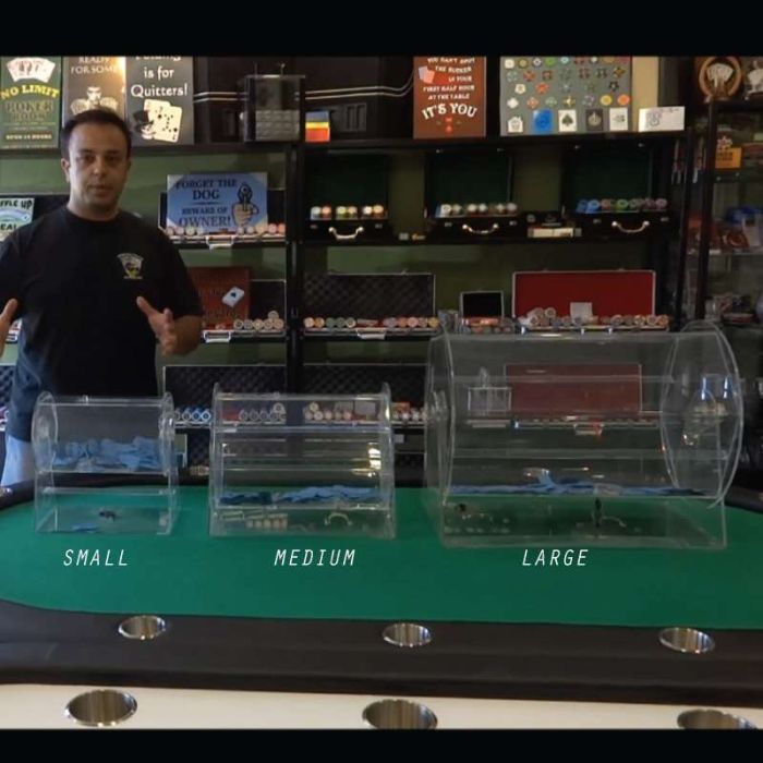 Raffle Drum ACRYLIC SMALL Holds up to 2,000 Tickets 