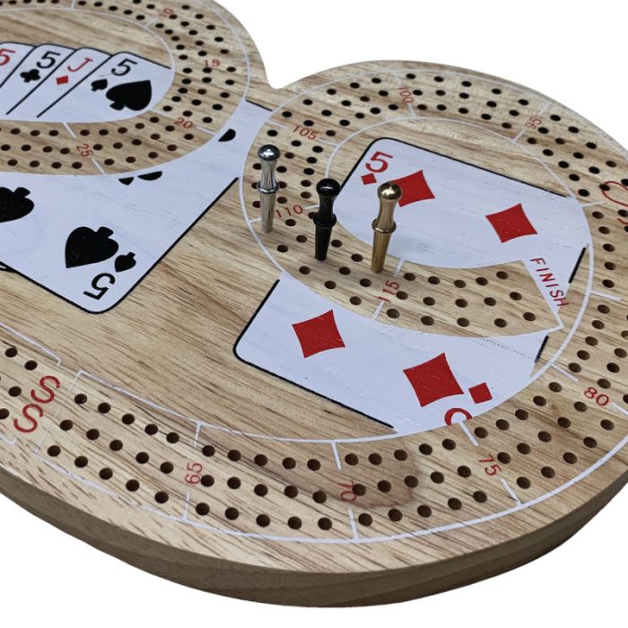 Round Top Cribbage Board Metal Pegs - Sold by the Pack 25