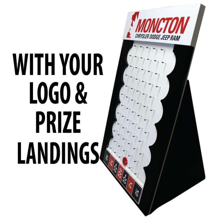 Full Size Drop Zone Pro Custom built Plinko Style Board - Professional series