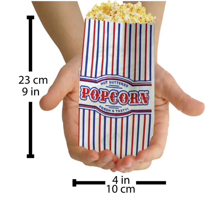 500 POPCORN BAGS 1.5 OZ