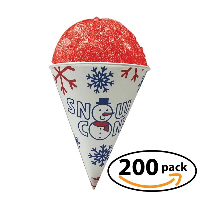 Snow Cone Cups - Pack of 200  6oz cups