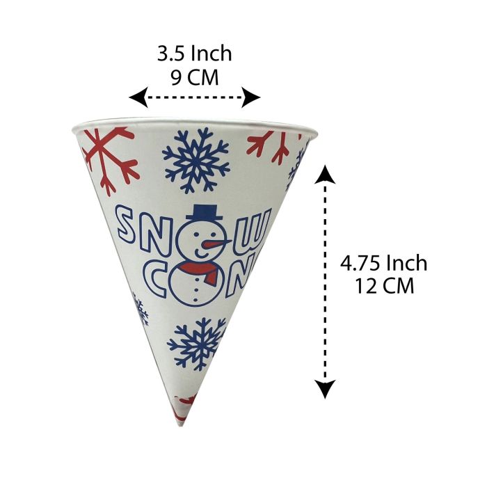 Snow Cone Cups - Pack of 200  6oz cups