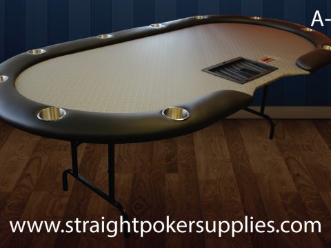 Silver Speed Cloth Poker Table
